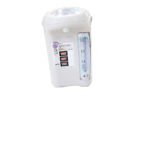 Bình thủy điện Korea King KBM-43E 4,3L - Công suất 750w -  Nút bấm điện tử - Ruột bình chống dính - Bảo hành 1 năm