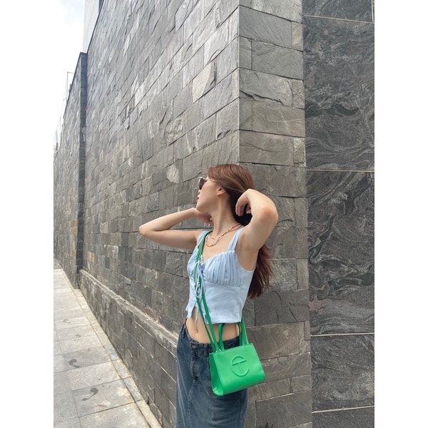 ÂME.STUDIO| Áo croptop ngắn tay  - Rachel Top