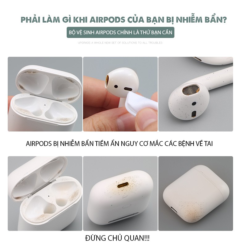 Bộ Vệ Sinh Làm Sạch Tai Nghe Airpods Bộ Bút Vệ Sinh Tai Nghe Airpods