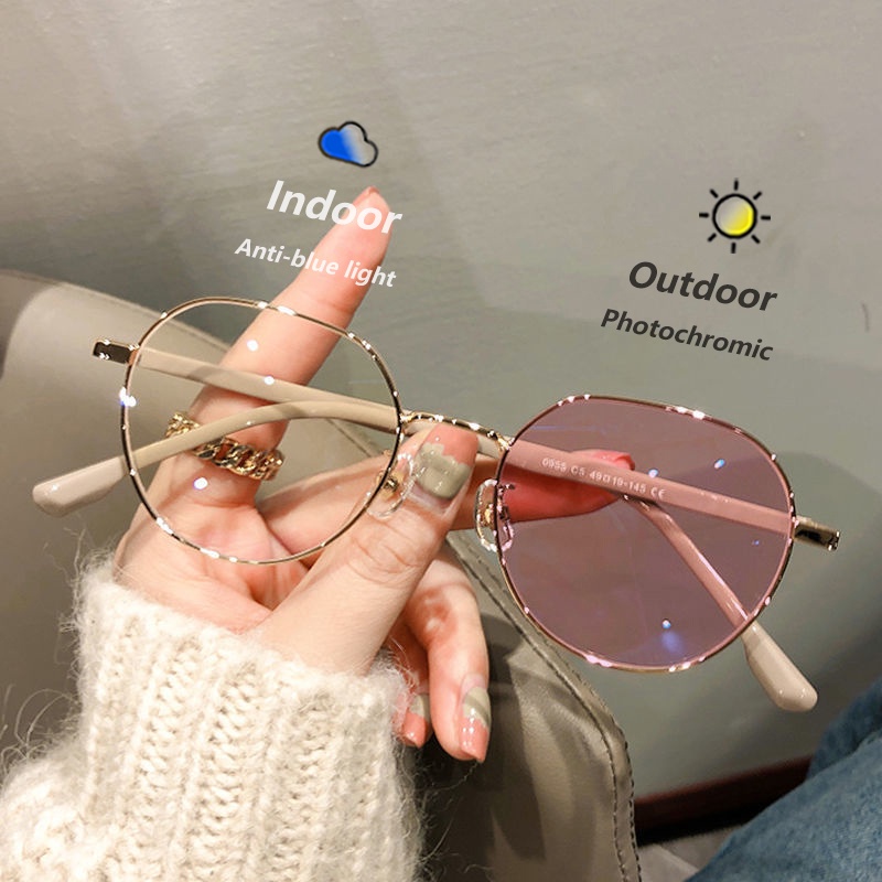 Kính Chống Bức Xạ Thời Trang Hàn Quốc Cho Nữ