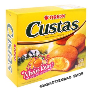 Hộp Bánh Custas Orion 12 Pack 282gr