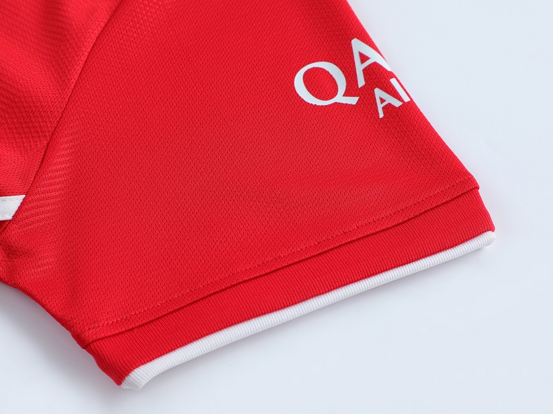 SoulChef Football Jerseys 2020-2021 FC Bayern Munich Home Football Shirt Set Classic Red Three Bars Football Suit