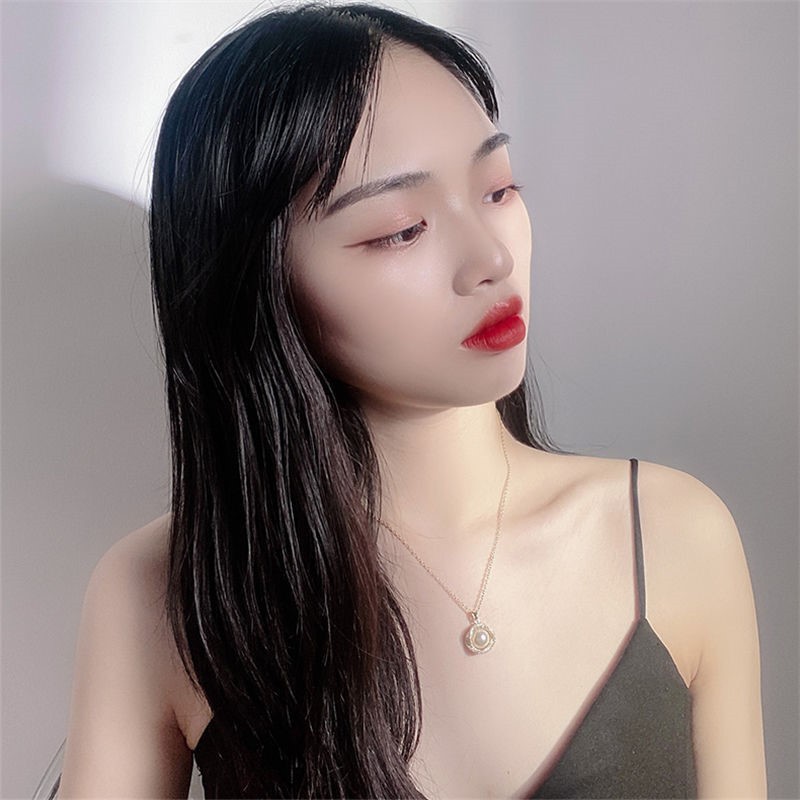 Dây chuyền đính đá thời trang thanh lịch 2021 cho nữ