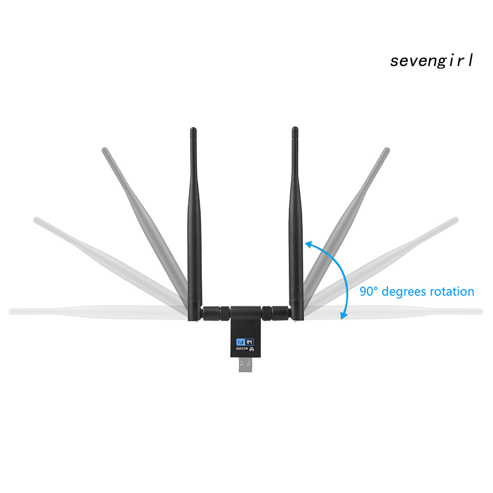Usb Thu Sóng Wifi Băng Tần Kép Sev-1200Mbps | BigBuy360 - bigbuy360.vn