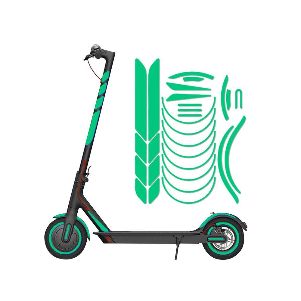 MUVAKO Miếng Dán Phản Quang Cảnh Báo An Toàn Vào Ban Đêm Cho Ván Trượt