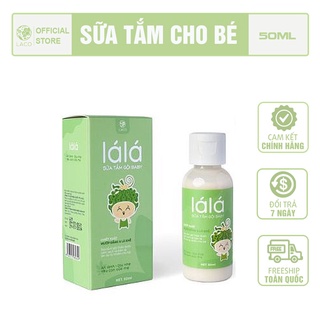 Sữa tắm gội bé thảo được LÁ LÁ LACO không cay mắt làm sạch thơm bảo vệ làn da tự nhiên an toàn sức khỏe cho bé - 50ml thumbnail