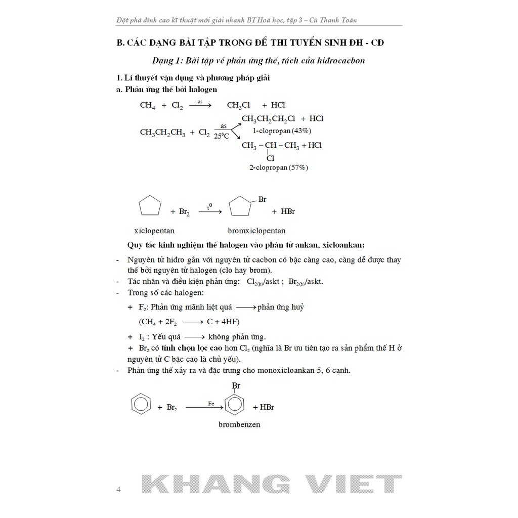 Sách - Đột Phá Đỉnh Cao Kỹ Thuật Mới Giải Nhanh Bài Tập Hóa Học - Tập 3 Hữu Cơ