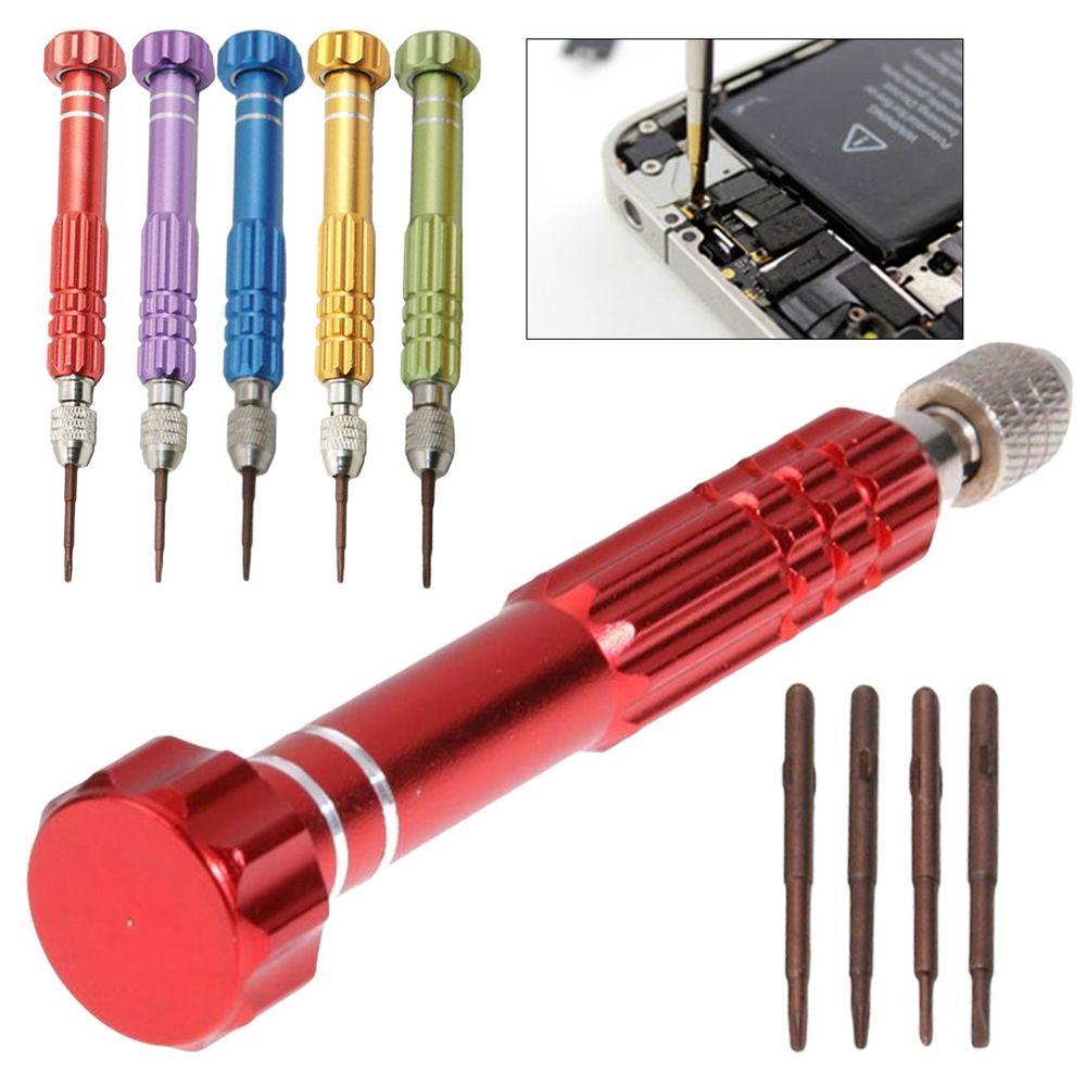 Bộ Tuốc Nơ Vít Malcom Mini 5 Trong 1 Bằng Nhôm Chính Xác DIY