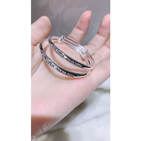 Vòng BẠC NGUYÊN CHẤT 99 cho bé