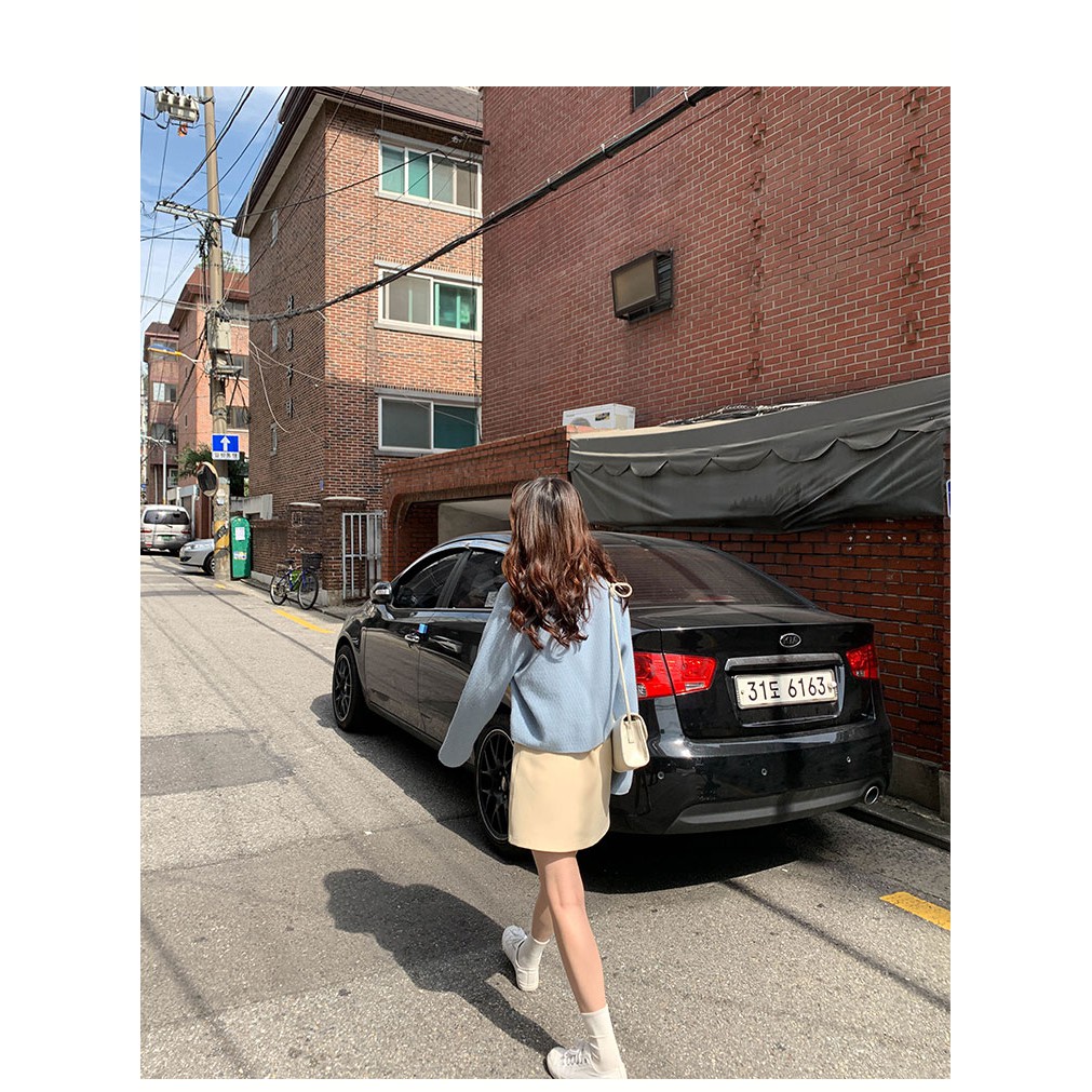 Áo Khoác Cardigan Dệt Kim Dáng Rộng Phong Cách Retro | BigBuy360 - bigbuy360.vn