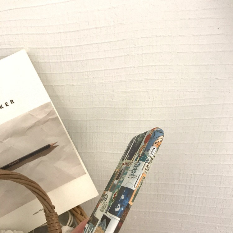 Ốp lưng Nhật Bản họa tiết cây đàn cho iPhone X / 6 / 6s / 7 / 8 / 8plus hard case | BigBuy360 - bigbuy360.vn