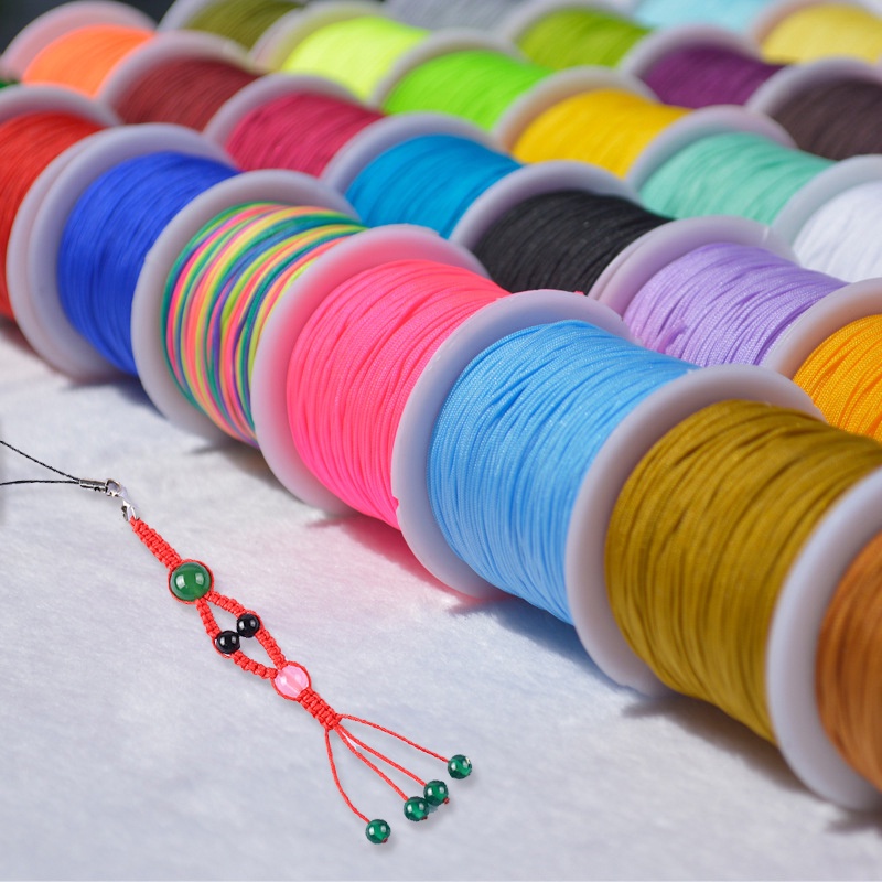 Cuộn chỉ nylon dùng tự làm đồ trang sức thủ công tiện dụng