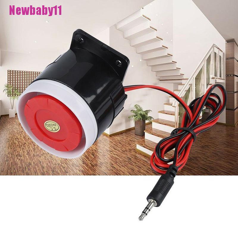 Loa Báo Động Mini Có Dây 110db Dc 12v