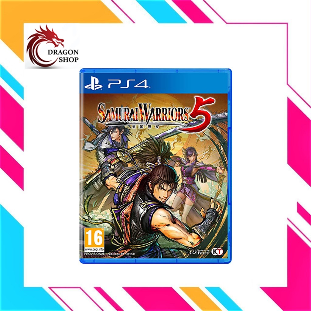 Đĩa Game PS4: Samurai Warriors 5 New Seal