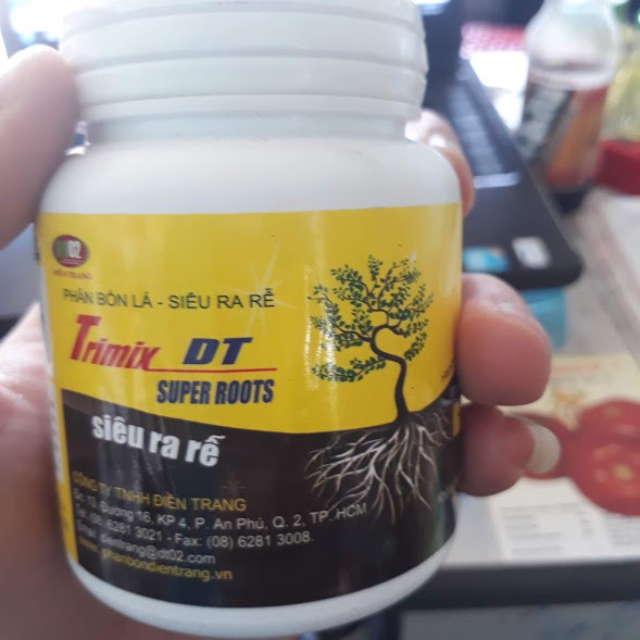 Phân bón lá siêu ra rễ Trimix DT super roots Điền Trang 120gr