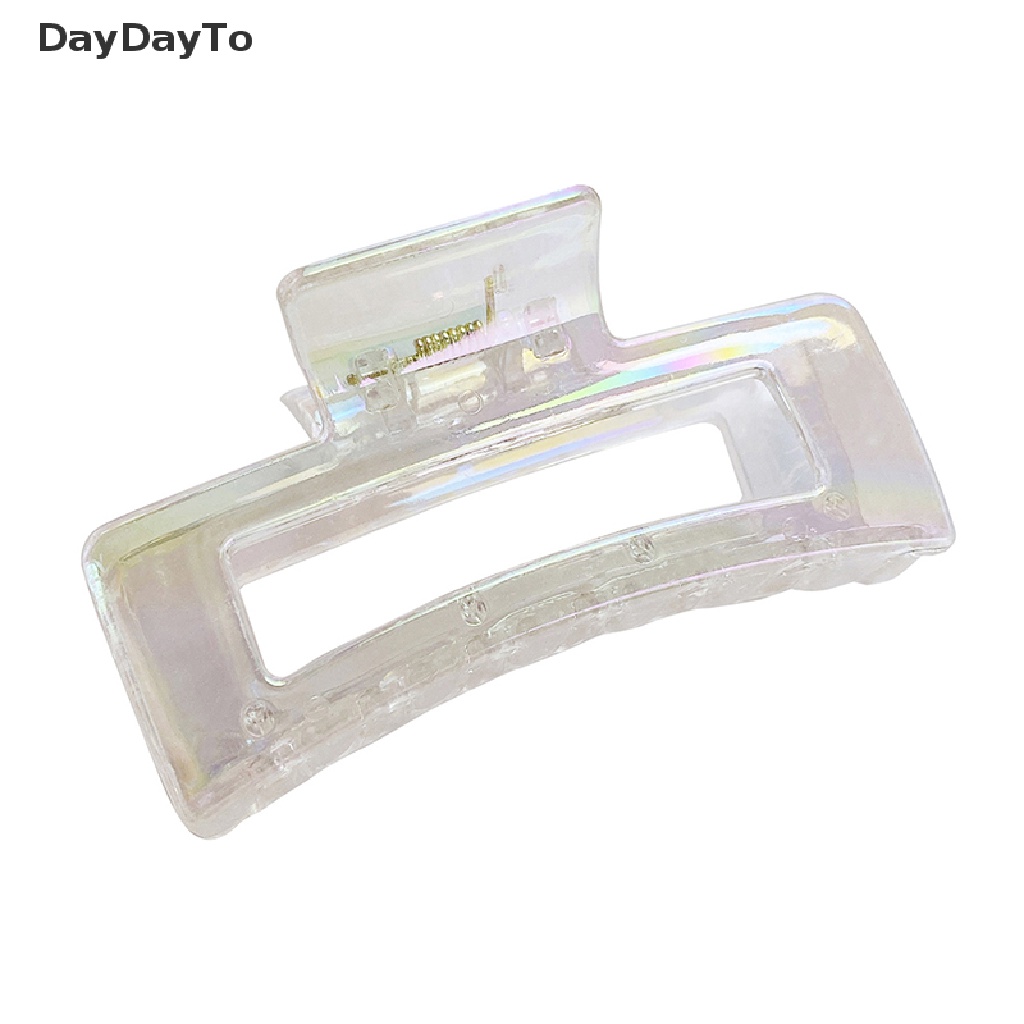 Kẹp Tóc Càng Cua Màu Laser Gradient Ngọt Ngào Thời Trang Mùa Hè Cho Nữ