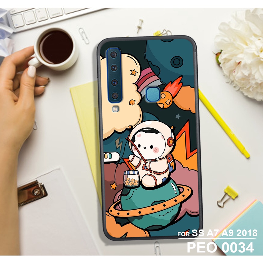 ỐP LƯNG SAM-SUNG A30S/A50/A70/A7 2018/A9 2018 , IN HÌNH ASTRONAUT PHI-HÀNH-GIA, MÀU SẮC BẮT MẮT