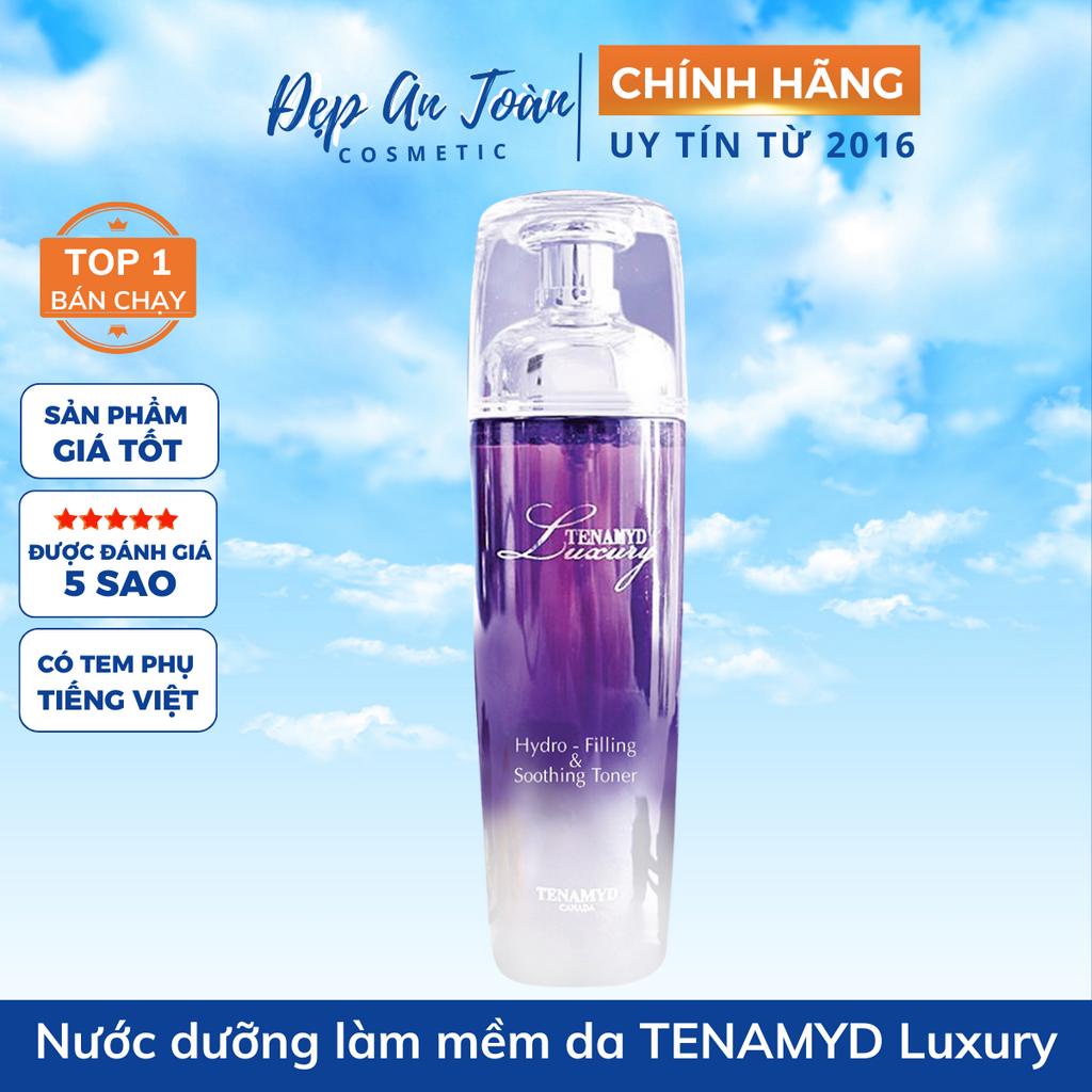 Nước dưỡng cung cấp nước làm mềm da TENAMYD LUXURY 140ml - HYDRO-FILLING & SOOTHING TO