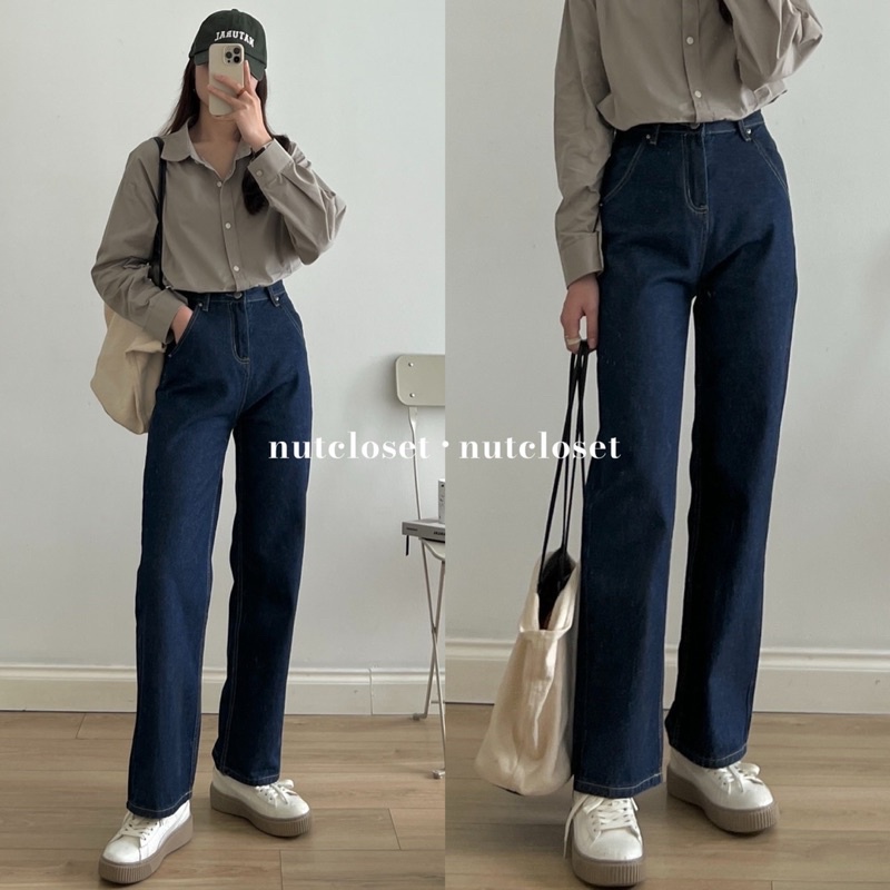 Quần baggy jeans (M8071) _ Q0129 | BigBuy360 - bigbuy360.vn
