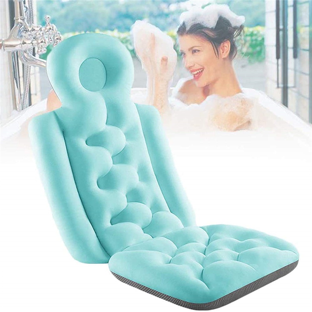 Gối Tựa Cổ Chống Trượt Chống Thấm Nước Thoải Mái Khi Tắm / Spa &amp;amp; Cung Cấp Điện Phòng Tắm Thư Giãn Lưng