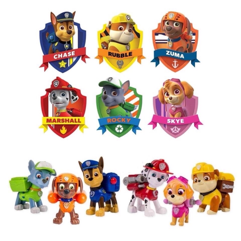 PAWPATROL - Chó Cứu Hộ Chức Năng bật ba lô vũ khí