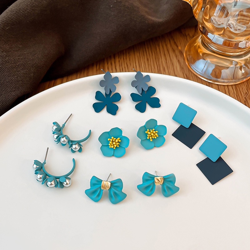 Bộ Khuyên Tai Đính Ngọc Trai Cao Cấp Phong Cách Hàn Quốc Thời Trang Mới 2022