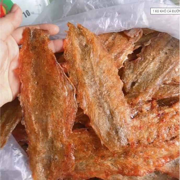 Khô cá mối loại đặc biệt ướp tẩm đường, ớt, tiêu tự nhiên,đặc sản Cà Mau.Thịt dày dẻo ngon của Thiên Tú Foods