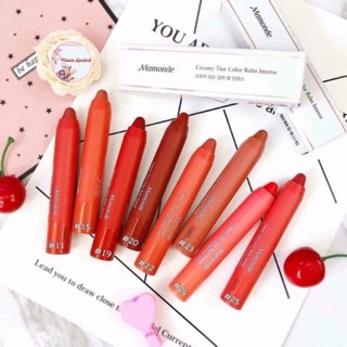 (Có sẵn)Son bút chì Mamonde Creamy Tint Color Balm Intense 17 18 19 20 22 23 24 25 [Vienie.lipstick]