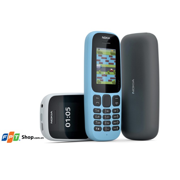 Điện Thoại Nokia 105 1 Sim - Hãng Phân Phối Chính Thức Fpt