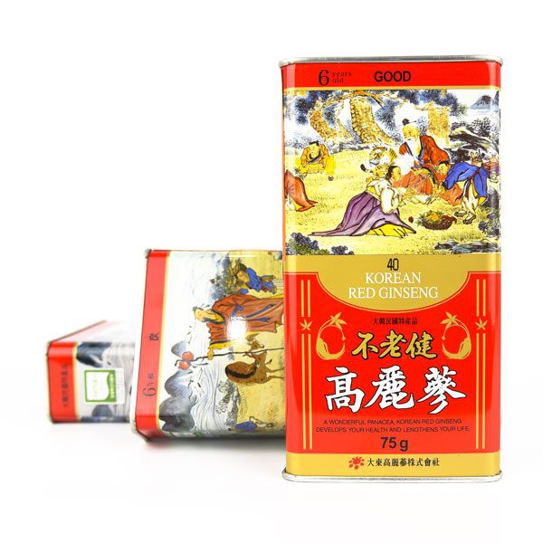 [SIÊU GIẢM GIÁ] Hồng sâm củ khô Daedong Hàn Quốc, Hộp 75gr