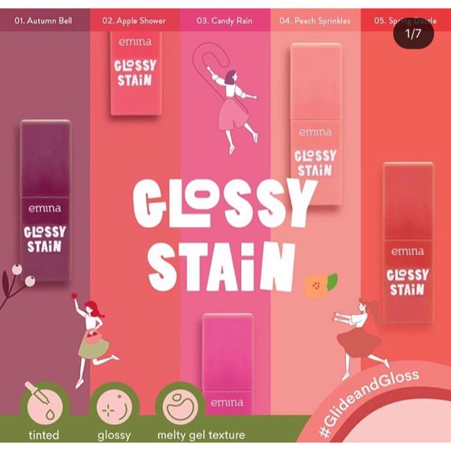 (Hàng Mới Về) Son Môi Trang Điểm Màu Bóng Thời Trang