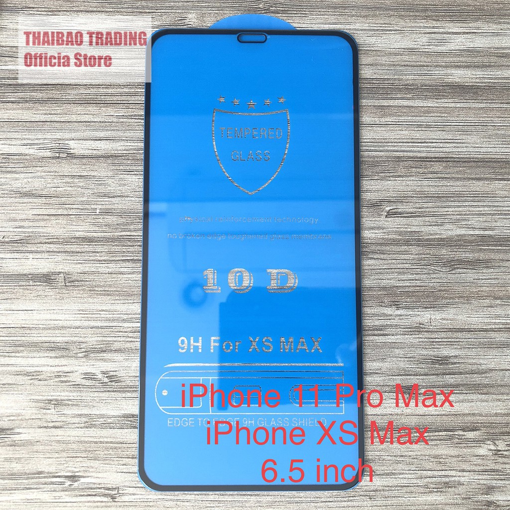 [ CƯỜNG LỰC XỊN GIÁ SIÊU RẺ] KÍNH CƯỜNG LỰC 10D CHO IPHONE CHỐNG BỤI