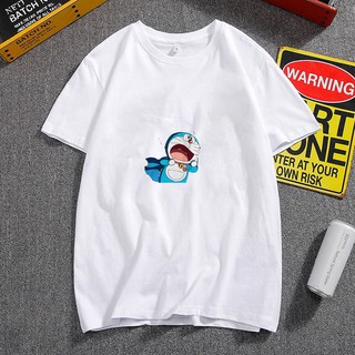 Áo Thun Phim Hoạt Hình Doraemon ( Có Size Trẻ Em ) 126.130