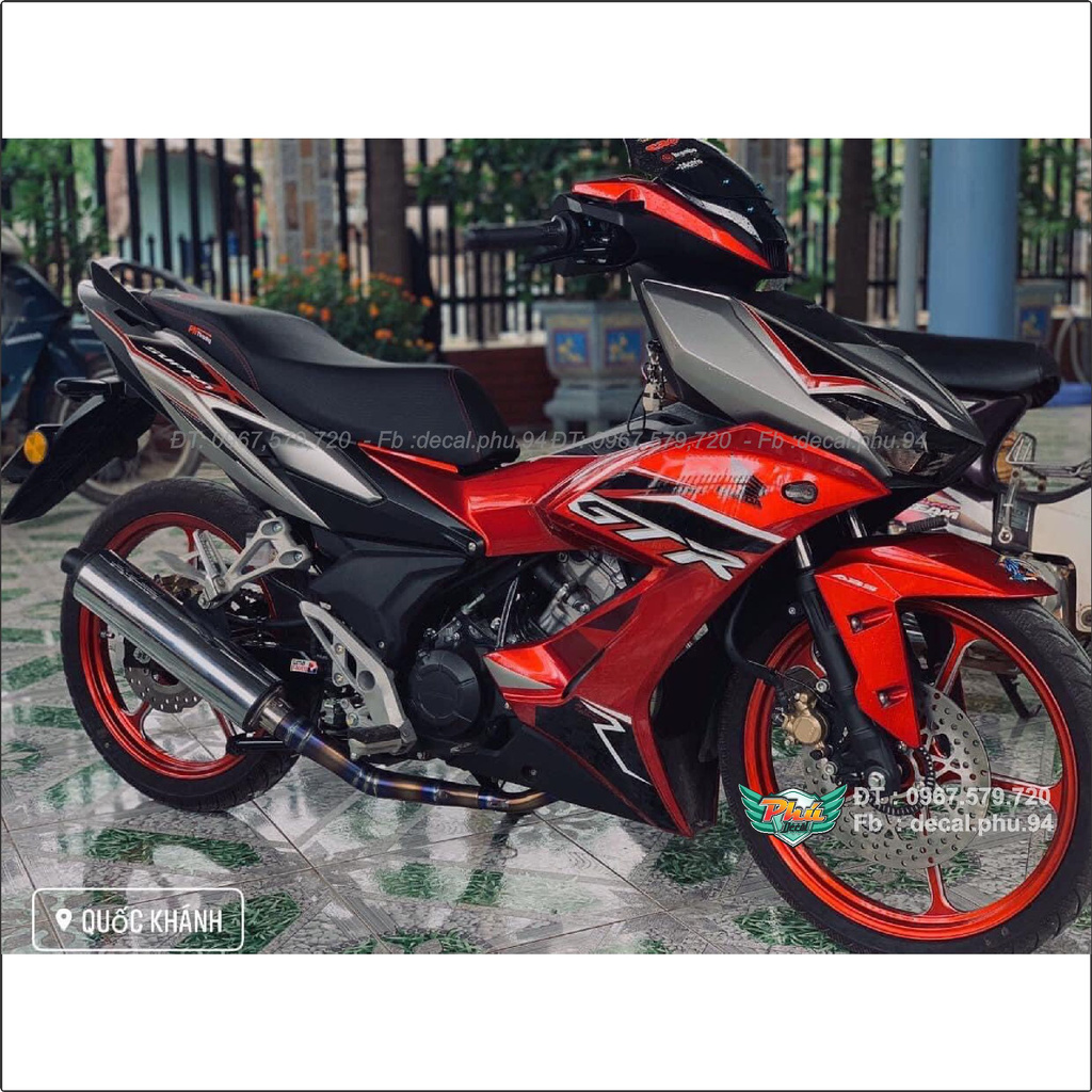 Tem Rời Winner GTR đỏ đen (J)