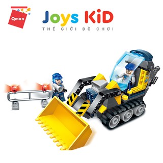 Đồ chơi xếp hình lego QMAN 2402: Rock Bulldozer - Joys KiD