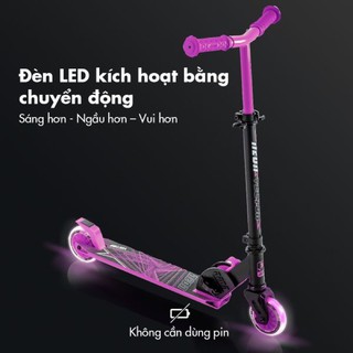Xe Scooter Neon Vector - Hồng