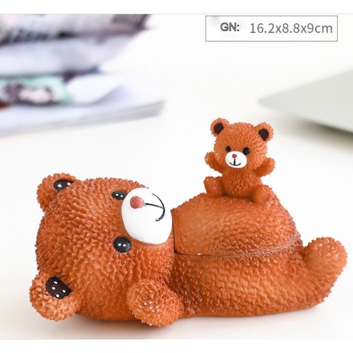 Gạt Tàn Thuốc Lá Hình Thú cao cấp siêu bền, tiện dụng, làm vật trang trí xinh xắn