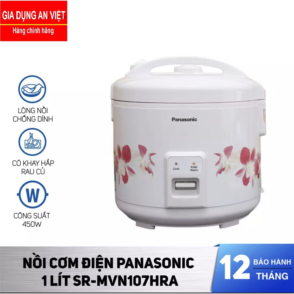 Nồi cơm điện Panasonic 1 lít SR-MVN107HRA