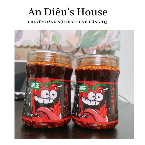 Ớt Chưng Dầu Trùng Khánh chai 230g - An Diêu's House