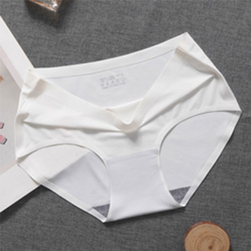Set 1 / 3 Quần Lót Lụa Siêu Mỏng Không Đường May Plus Size M-XXL