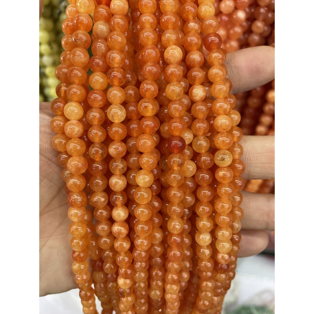 DIY Imitation Golden Color Loose Beads For Making Bracelet 15"