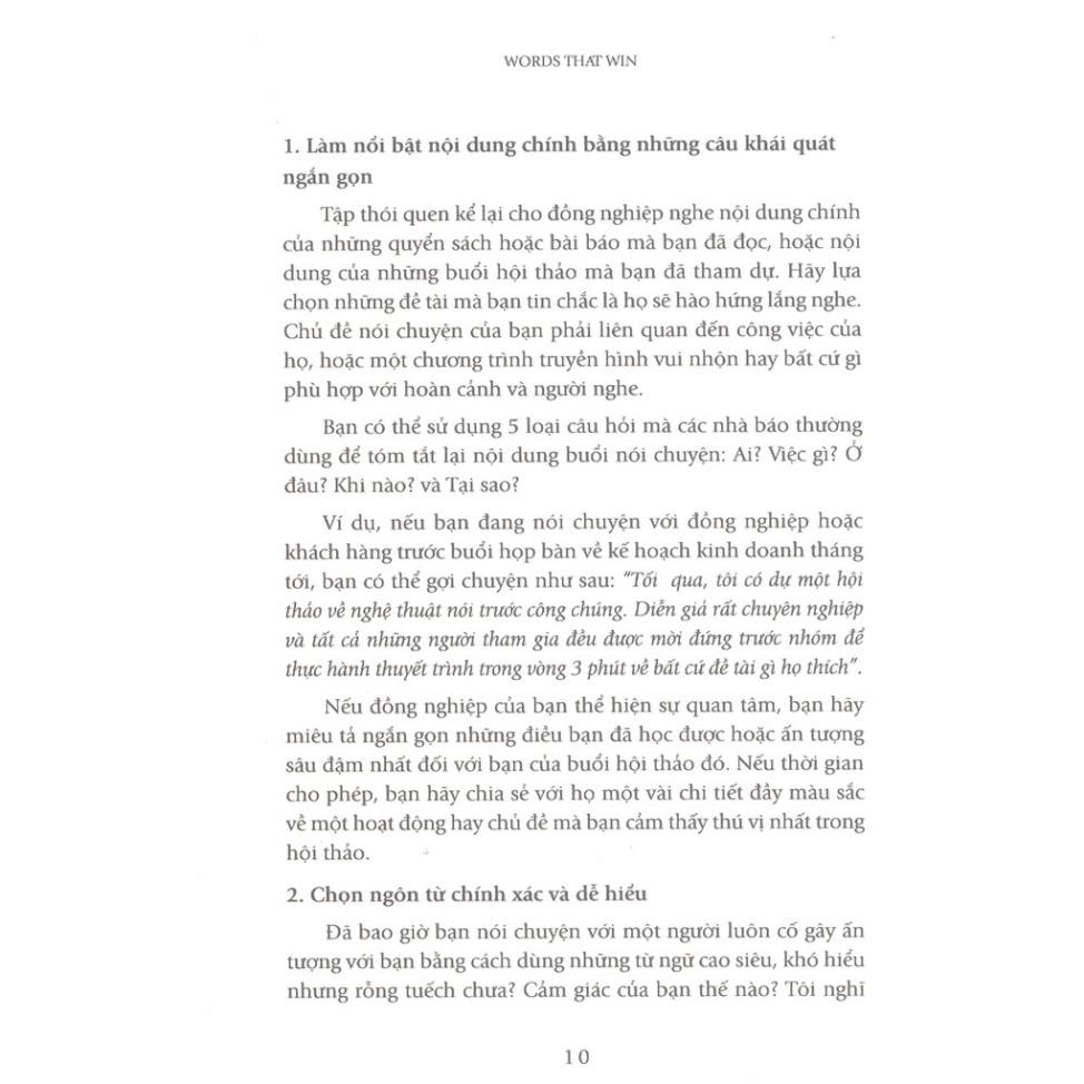 Sách - Sức Mạnh Của Ngôn Từ (First News)