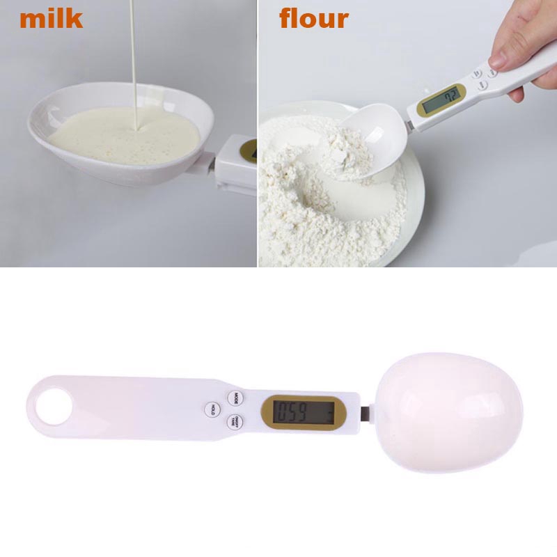 Muỗng đo lường mini 500g / 0.1g màn hình LCD kỹ thuật số dùng trong nhà bếp tiện dụng
