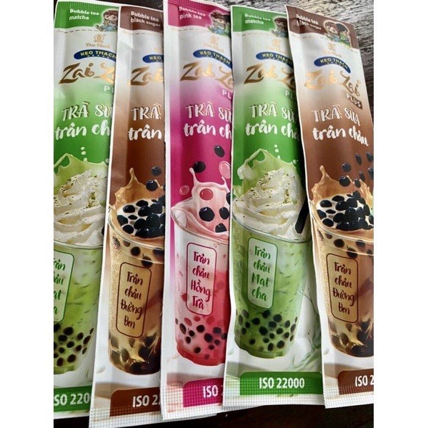 Kẹo Thạch ZAI ZAI Trà Sữa Trân Châu gói 320gr