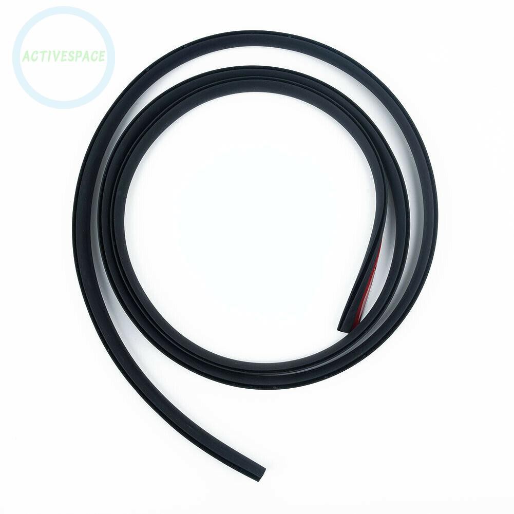 Dây Cao Su Màu Đen 2m Dán Viền Kính Chắn Gió Cho Xe Hơi