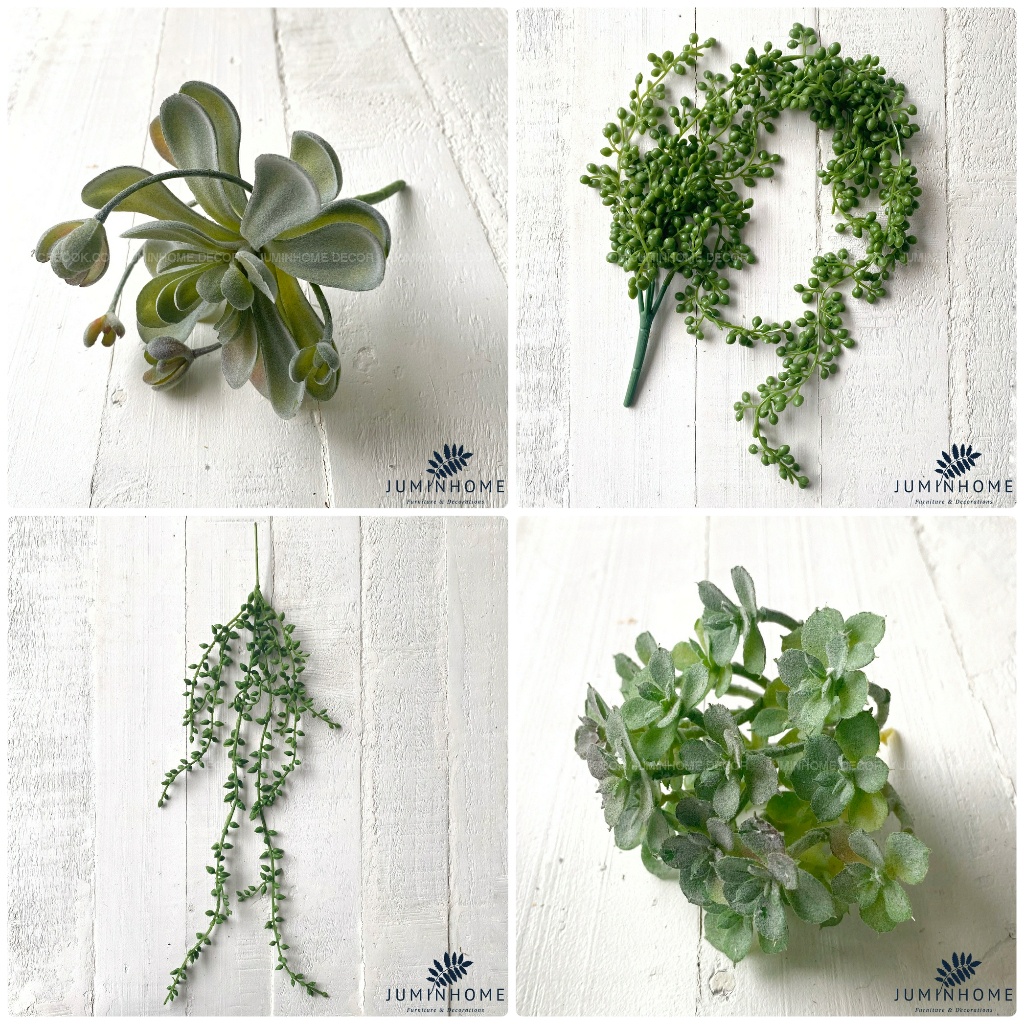 Cây Xương Rồng giả Trang trí Nội thất Sen đá, Xương rồng giả decor trang trí nhà cửa chậu hoa giả trang trí