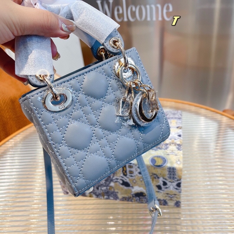 Túi xách Diỏr lady micro da bò hàng order sz12