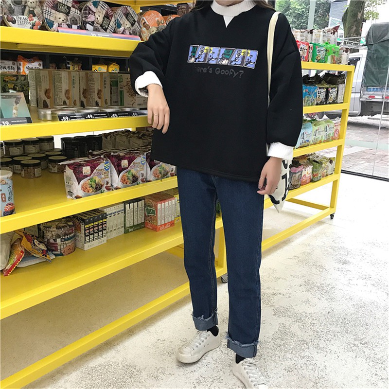 A08: ÁO NỈ WHERE'S GOOFY | BigBuy360 - bigbuy360.vn