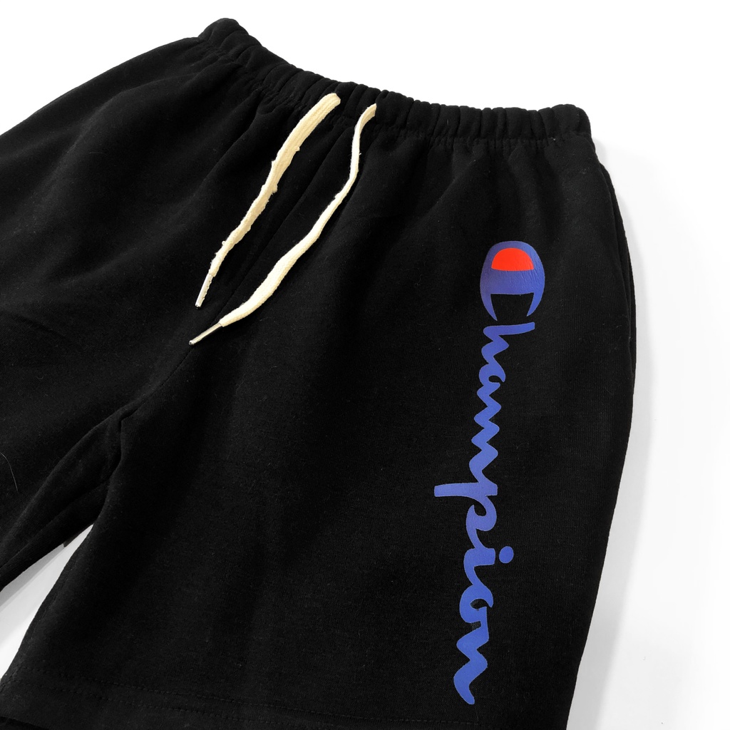 Quần short cotton Champion, quần nam nữ unisex , Zoeclothing