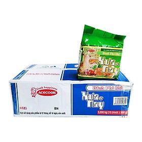 Thùng 10 Gói Bánh Phở Khô Xưa & Nay Acecook (500g/Gói)